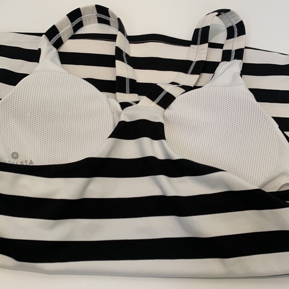 Athleta strips top size small activewear's gym workout - Picture 7 of 10